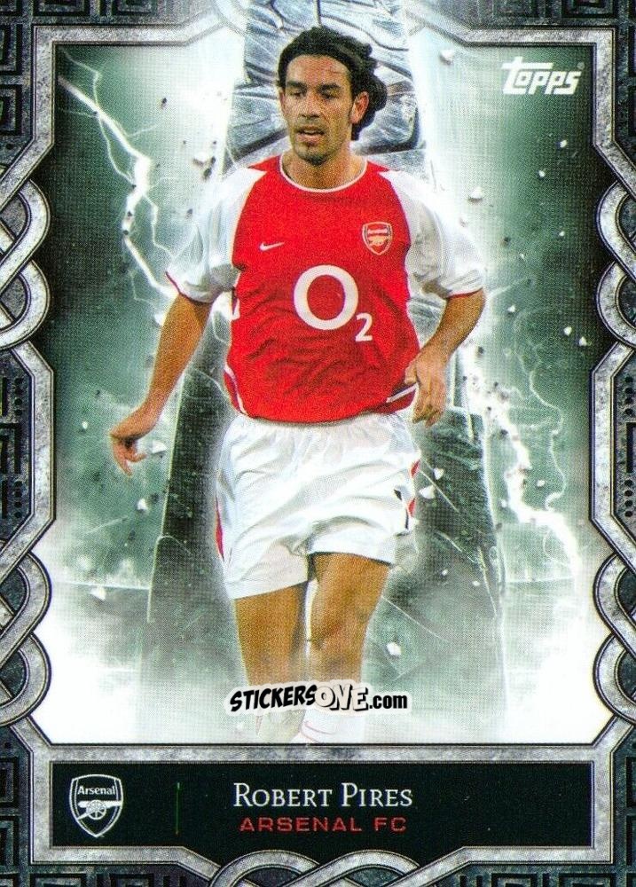 Sticker Robert Pires - Arsenal 2024-2025 Fan Set
 n. MO-8 - Topps