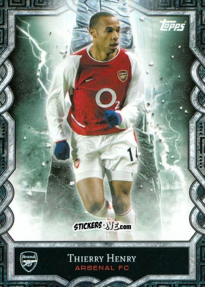 Figurina Thierry Henry - Arsenal 2024-2025 Fan Set
 n. MO-9 - Topps