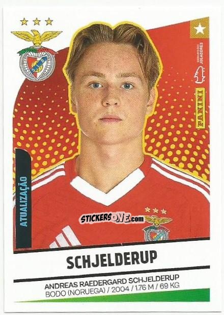 Cromo Andreas Schjelderup (Benfica) - Futebol 2024-2025
 n. 448 - Panini