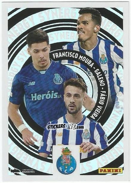 Sticker Francisco Moura / Galeno / Fabio Vieira (Porto) - Futebol 2024-2025
 n. 428 - Panini