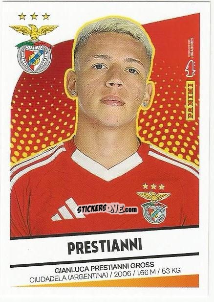 Cromo Gianluca Prestianni - Futebol 2024-2025
 n. 67 - Panini