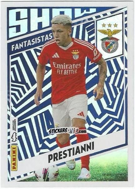 Sticker Gianluca Prestianni (Benfica) - Futebol 2024-2025
 n. 393 - Panini