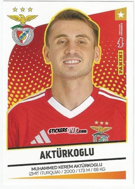 Sticker Kerem Aktürkoğlu - Futebol 2024-2025
 n. 72 - Panini