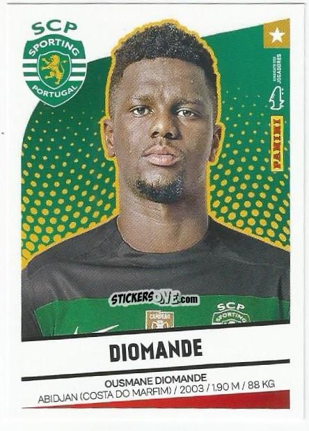 Figurina Ousmane Diomande - Futebol 2024-2025
 n. 329 - Panini