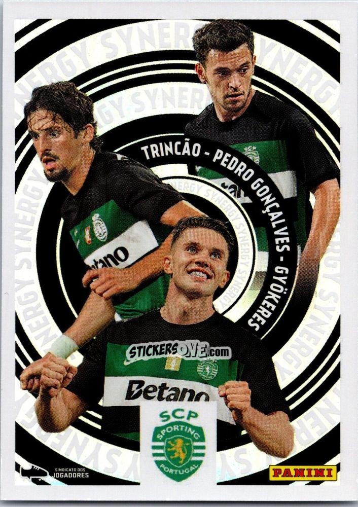 Figurina Trincao / Pedro Gonçalves / Gyökeres - Futebol 2024-2025
 n. 431 - Panini