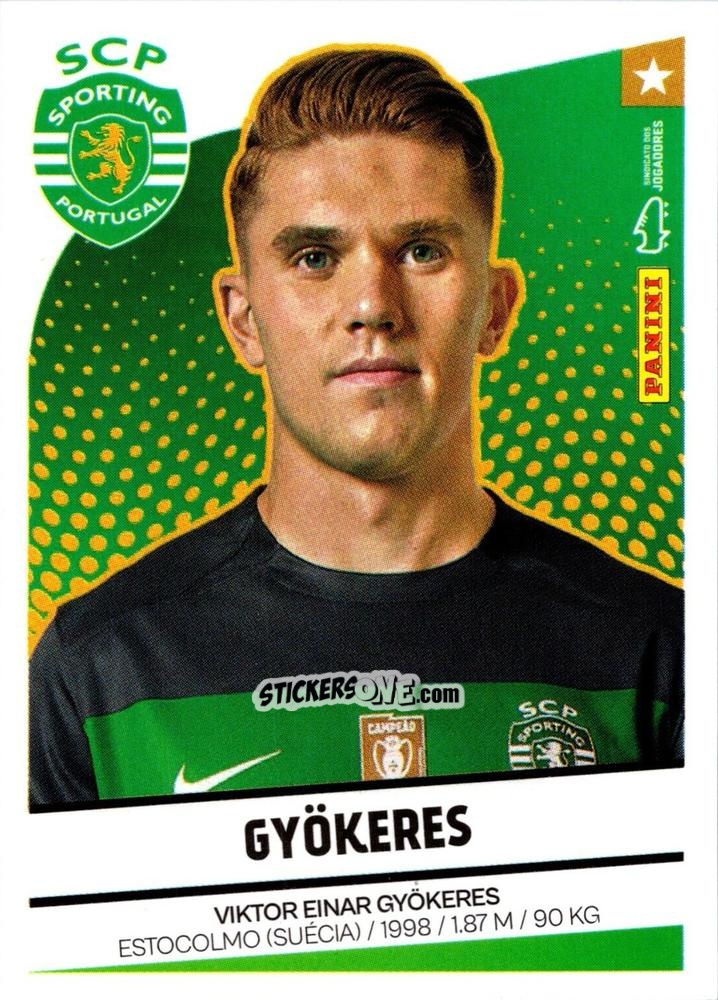 Cromo Viktor Gyökeres - Futebol 2024-2025
 n. 341 - Panini