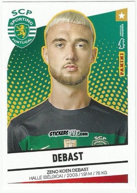 Figurina Zeno Dedast - Futebol 2024-2025
 n. 327 - Panini