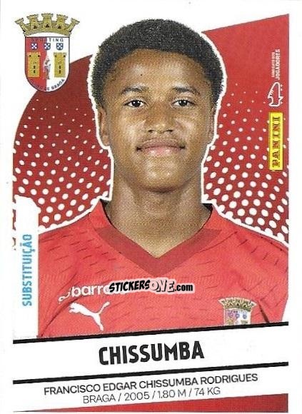 Cromo Francisco Chissumba (Substituições) - Futebol 2024-2025
 n. 103bis - Panini