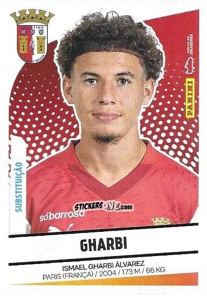 Sticker Ismaël Gharbi (Substituições) - Futebol 2024-2025
 n. 108bis - Panini