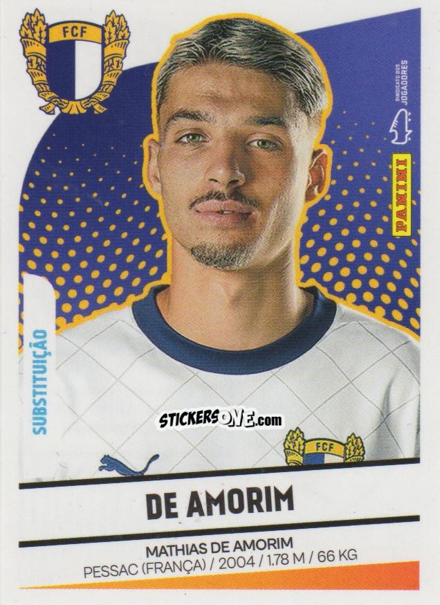 Figurina Mathias De Amorim (Substituições) - Futebol 2024-2025
 n. 181bis - Panini