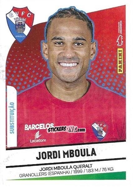 Sticker Jori Mboula (Sustituições) - Futebol 2024-2025
 n. 227bis - Panini