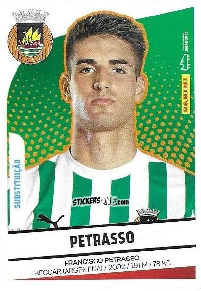 Cromo Francisco Petrasso (Substituições) - Futebol 2024-2025
 n. 290bis - Panini