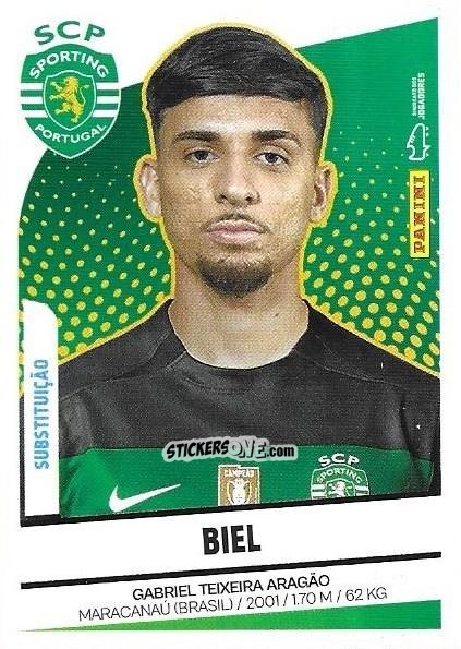 Figurina Gabriel Teixeira Biel (Substituições) - Futebol 2024-2025
 n. 339bis - Panini