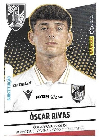 Cromo Óscar Rivas (Substituições) - Futebol 2024-2025
 n. 347bis - Panini