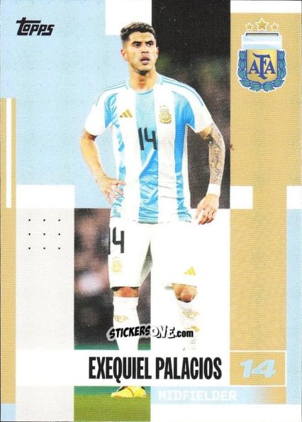 Sticker Exequiel Palacios