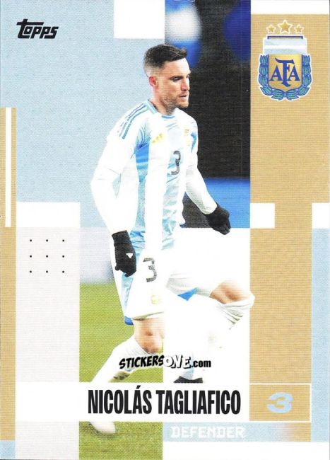Cromo Nicolás Tagliafico - Argentina 2024 Team Set
 n. 7 - Topps