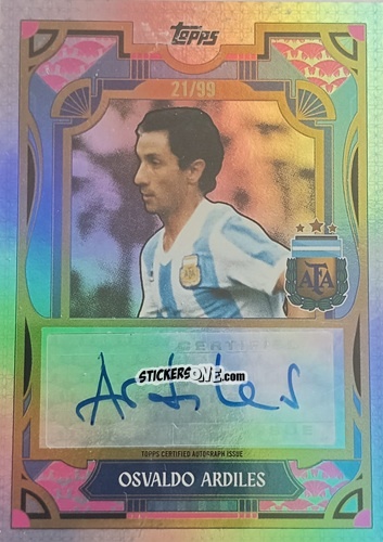 Sticker Osvaldo Ardiles