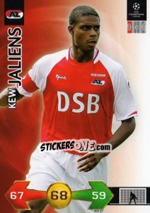 Sticker Kew Jaliens - UEFA Champions League 2009-2010. Super Strikes n. 20 - Panini
