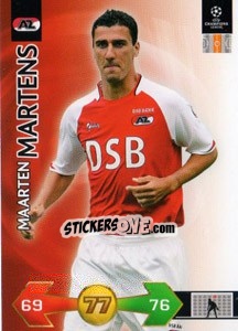 Sticker Maarten Martens - UEFA Champions League 2009-2010. Super Strikes - Panini