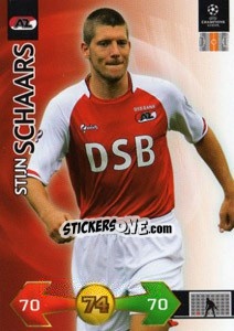 Sticker Stijn Schaars - UEFA Champions League 2009-2010. Super Strikes n. 24 - Panini