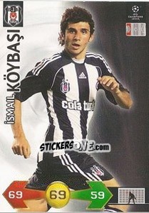 Sticker Ismail Koybasi - UEFA Champions League 2009-2010. Super Strikes n. 31 - Panini