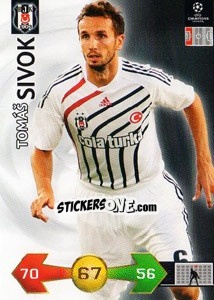 Sticker Tomáš Sivok - UEFA Champions League 2009-2010. Super Strikes - Panini
