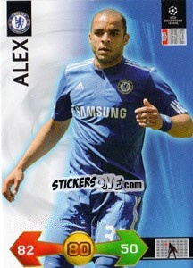 Sticker Alex - UEFA Champions League 2009-2010. Super Strikes n. 44 - Panini