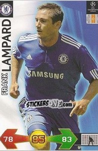 Sticker Frank Lampard - UEFA Champions League 2009-2010. Super Strikes n. 52 - Panini