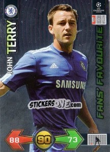 Sticker John Terry - UEFA Champions League 2009-2010. Super Strikes n. 59 - Panini