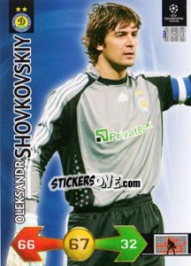 Sticker Oleksandr Shovkovskiy - UEFA Champions League 2009-2010. Super Strikes - Panini