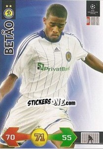 Figurina Betao - UEFA Champions League 2009-2010. Super Strikes - Panini