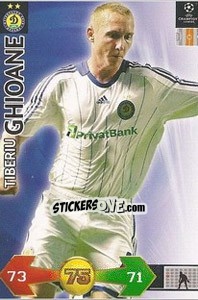Figurina Tiberiu Ghioane - UEFA Champions League 2009-2010. Super Strikes - Panini