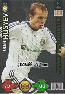 Sticker Oleh Gusev - UEFA Champions League 2009-2010. Super Strikes n. 86 - Panini