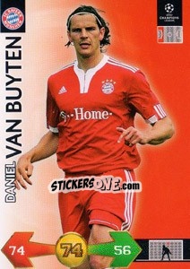 Sticker van Buyten Daniel - UEFA Champions League 2009-2010. Super Strikes - Panini