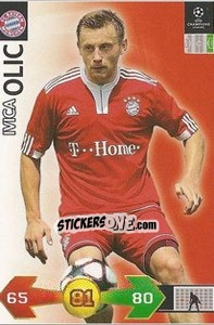 Sticker Olic Ivica - UEFA Champions League 2009-2010. Super Strikes n. 124 - Panini