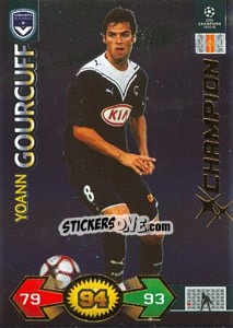 Cromo Gourcuff Yoann - UEFA Champions League 2009-2010. Super Strikes - Panini