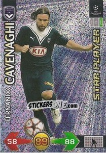 Cromo Cavenaghi Fernando - UEFA Champions League 2009-2010. Super Strikes - Panini