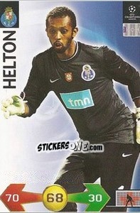 Sticker Helton - UEFA Champions League 2009-2010. Super Strikes - Panini