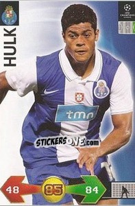 Sticker Hulk - UEFA Champions League 2009-2010. Super Strikes - Panini