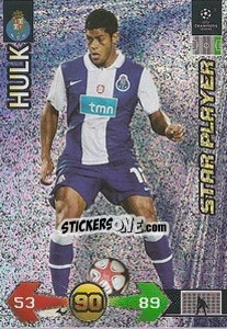 Cromo Hulk - UEFA Champions League 2009-2010. Super Strikes - Panini