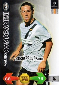 Sticker Camoranesi Mauro - UEFA Champions League 2009-2010. Super Strikes - Panini