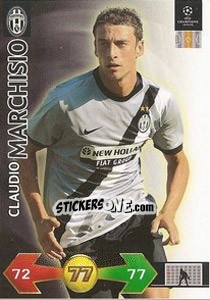 Sticker Marchisio Claudio - UEFA Champions League 2009-2010. Super Strikes n. 180 - Panini