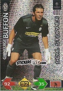 Sticker Buffon Gianluigi - UEFA Champions League 2009-2010. Super Strikes n. 189 - Panini