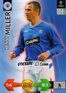 Sticker Miller Kenny - UEFA Champions League 2009-2010. Super Strikes n. 258 - Panini