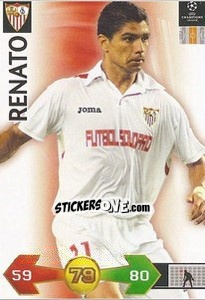 Sticker Renato - UEFA Champions League 2009-2010. Super Strikes - Panini