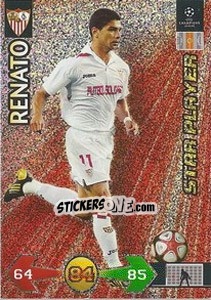 Sticker Renato - UEFA Champions League 2009-2010. Super Strikes n. 312 - Panini