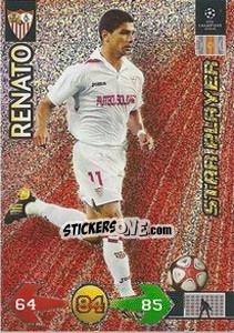 Figurina Renato - UEFA Champions League 2009-2010. Super Strikes - Panini