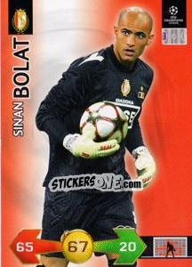 Sticker Bolat Sinan - UEFA Champions League 2009-2010. Super Strikes n. 313 - Panini