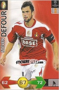 Sticker Defour Steven - UEFA Champions League 2009-2010. Super Strikes n. 316 - Panini