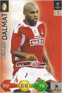 Sticker Dalmat Wilfried - UEFA Champions League 2009-2010. Super Strikes - Panini